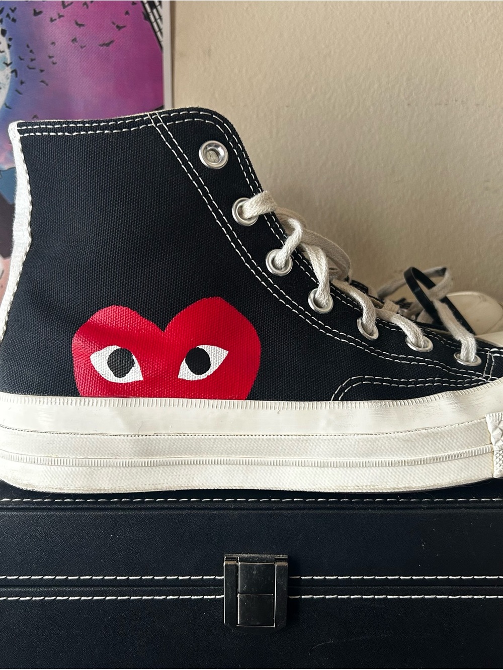 Black CDG Chucks